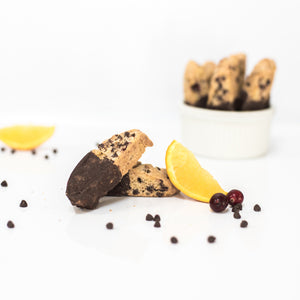 Biscotti: Orange, Cranberry, Chocolate Chip